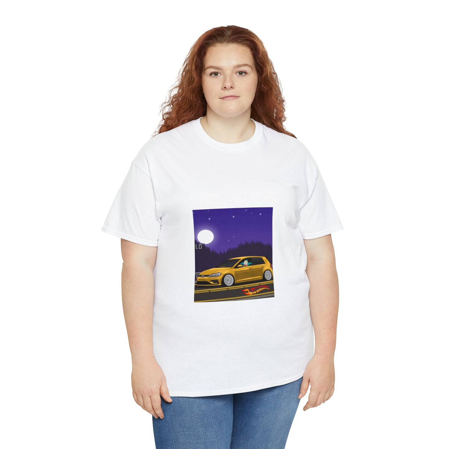 yellow clown, Heavy Cotton Tee