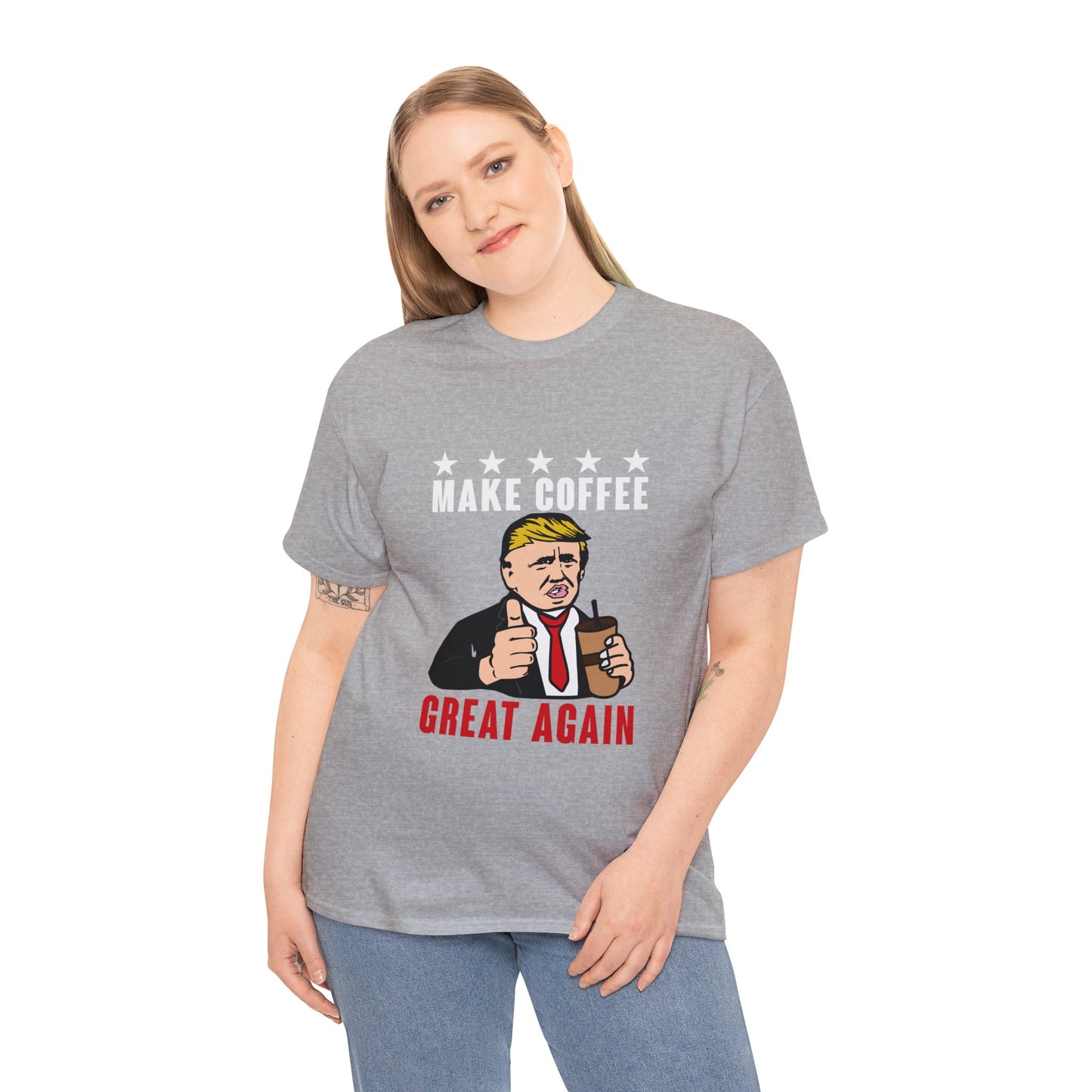 Make coffee, great again, Cotton Tee