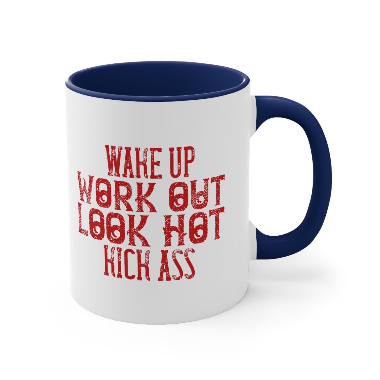 Wake Up Accent Coffee Mug, 11oz