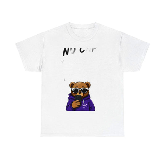 NO CAP BUILT DIFFERENT - Teddy Bear Streetwear Tee