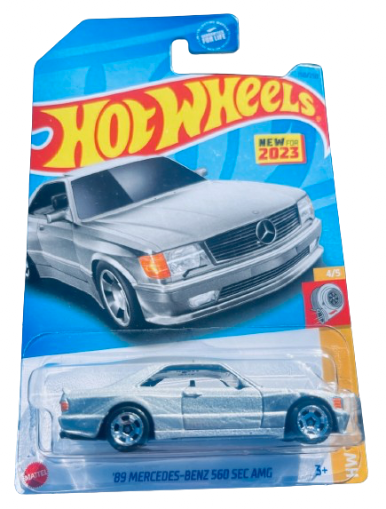 HW 89 Mercedes Benz 560 SEC AMG silver