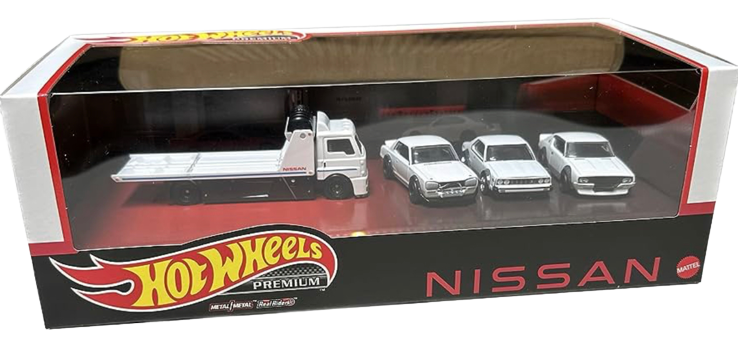 HW Diorama Garage Set NISSAN Skyline