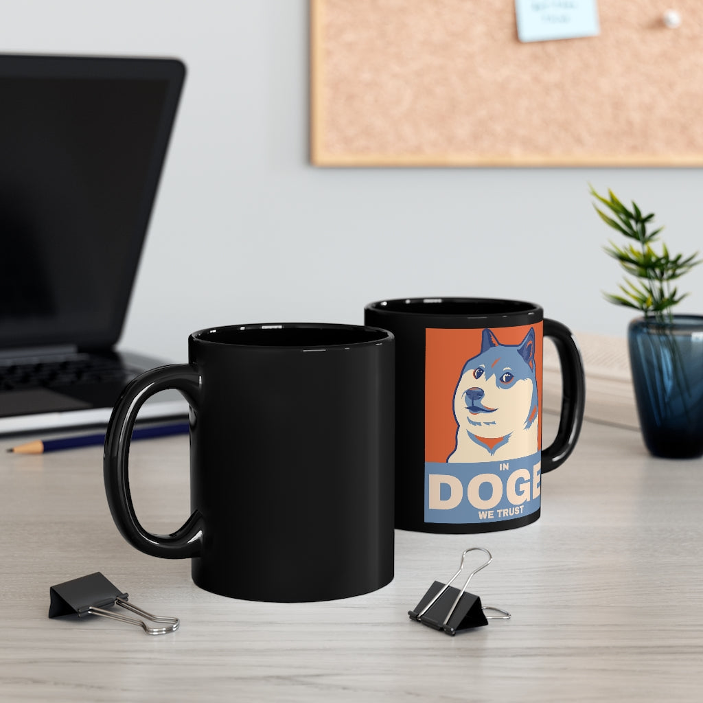 In Doge We Trust mug 11oz