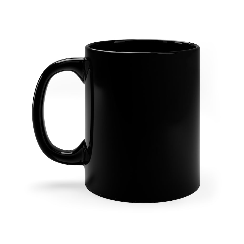 E-Car Black Coffee Mug, 11oz