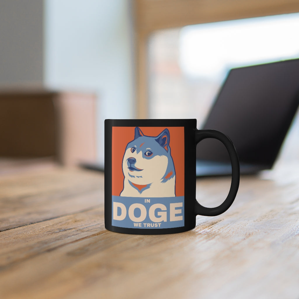 In Doge We Trust mug 11oz