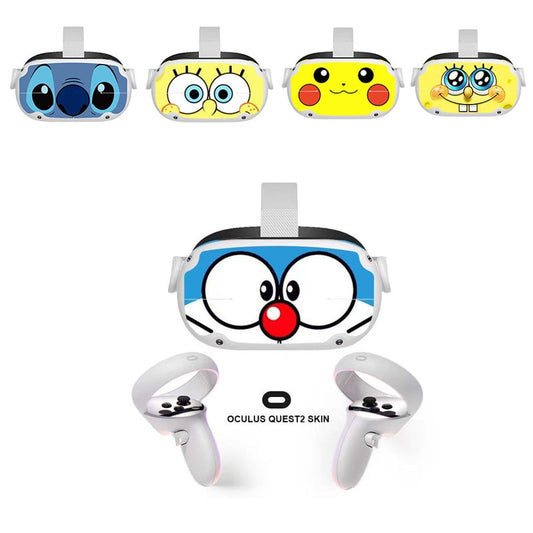 Anime VR Headset Skin Oculus Quest2 Sticker Vinyl, The Decal for Oculus Quest VR Headset,  Oculus Quest 2 Accessories
